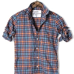 Frank & Eileen Barry Plaid Button-Down Shirt